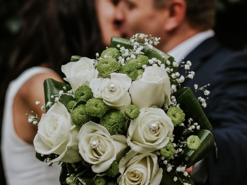 Bodas irlandesas Ramo de flores de una boda tradicional irlandesa